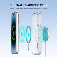 Trending Clear Magnetic Case for IPhone 17 Pro Max Slim 1.5mm Acrylic Shockproof Anti Yellowing Crystal Protective Cover