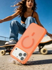 New Design High-quality Matte Hardware Buttons Wireless Charging PC Phone Cover for iPhone 17 16 15