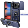 Factory Supplier 2-in-1 Magnetic Phone Case for iPhone 17 16 15 14 Pro Max Plus Offers Camera Protection Ring Stand Features