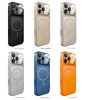 Luxury Original Colors Matte Magnetic Phone Cover for iPhone 17 Pro Max 16 Pro 15 14 13 12 Lens Protective Mobile Shell Coques