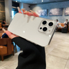 2025 Fashion Simple Simplified New Design INS Style Transparent PC Shockproof Holder Mobile Phone Case 6 Colors Multi-Brand