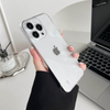 Ultra-Thin Crystal Clear Phone Case for iPhone 16 15 14 13 12 11 Pro Max Mobile Phone Cover Made of PC