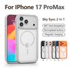 New Arrival Modern Shockproof TPU+PC Magnetic Wireless Charging Mobile Phone Case for for 17/16/15/14/13 Pro Max (6 Colors