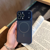 2026 New PRT Original Luxury Frosted Magnetic PC Phone Case for 17/16/15/14/13 Pro Max 6 Colors