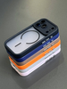 High-quality TPU+PC Electroplate Shockproof Magnetic Wireless Charge Phone Case for 17 Pro Max 16 Pro 15 14 13 12