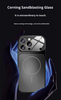New Magnetic AG Glass Frosted Premium PC Phone Case for 17 Pro Max 17 Air 16 15 14 13 Pro Max-Minimalist Design