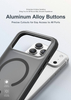 Premium Wholesale Magnetic Luxury Soft Touch Case Shockproof Anti-Fingerprint Slim Cover for iPhone 17 16 15 Pro Max