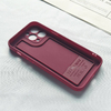 Candy-Colored Matte Liquid Silicone TPU Phone Case with Holes for Lens Protection Compatible with for iPhone 15 16 Pro Max