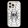 New Design Cobweb Spider TPU Soft Mobile Cover for iPhone 7 8 X XR XS 11 12 13 14 15 16 Pro Max Plus Shockproof