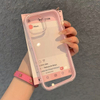New Simple Transparent TPU+Acrylic Shockproof Mobile Phone Case for 13/14/15/16 Pro Max (5 Colors)