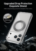 High-quality High Transparency Anti-yellowing Acrylic Strap Phone Case for iPhone 17 Promax 16 15 14