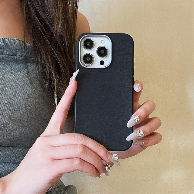 Hot Business Trend Anti-fingerprint Frame TPU Shockproof Fashion Simple Mobile Phone Case for IPhone17 Pro Max 16 15Pro 13 12 Xr