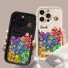 Colorful Floral Pattern Soft TPU Silicone Phone Case for iPhone for Xiaomi Redmi for Huawei Infinix Tecno-Versatile Mobile Cover