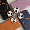 Wholesale Slim Fit Fashion Black White Leather Case for Samsung S22 Ultra A56 Magnetic Mobile Phone Case