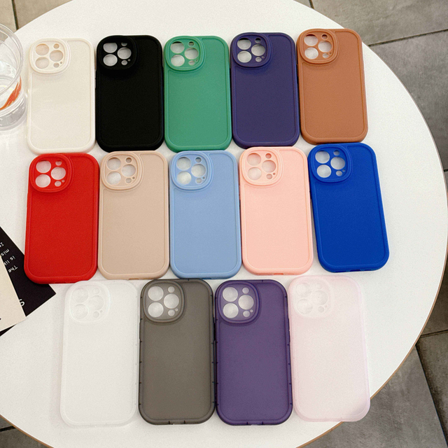 Factory Price OEM/ODM Accepted Plain Soft TPU Mobile Phone Case for iphone 18 | iphone 15 Pro Max