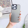 High Quality Silver Colorful IMD TPU Phone Case for iPhone 17 16 11 Pro Max Plus Simple Stylish Design Large Hole for Camera