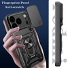 Factory Supplier 2-in-1 Magnetic Phone Case for iPhone 17 16 15 14 Pro Max Plus Offers Camera Protection Ring Stand Features