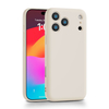 Wholesale Customizable Minimalist TPU Phone Case for for 13-17 Pro Max Solid Liquid Colors Shockproof Silicone Film