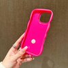Macaron Color Palette Fashion Lanyard Wristband Phone Case TPU Shockproof for iPhone 17Air 17 16 15 14 13 Promax