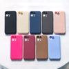 Candy-Colored Matte Liquid Silicone TPU Phone Case with Holes for Lens Protection Compatible with for iPhone 15 16 Pro Max