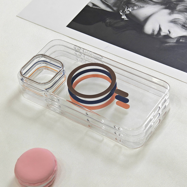 Factory Price Clear Magnetic Wireless Shockproof Phone Case Transparent PC for 16 15 14 13 12 11 Pro Max