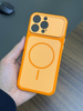 Magnetic Wireless Charging Mobile Phone Cases for 17 16 15 14 Pro Max-Hybrid TPU+PC Shockproof 6 Colors