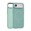 High Quality Litchi Grain Leather Texture Magnetic TPU Soft Case for IPhone17 17Air 17ProMax Wholesale Price