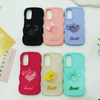 3D Heart-Shaped Back Decoration Phone Cover Cute Girl Mobile Phone Case for iPhone Vivo Oppo for Samsung for Xiaomi Infinix for