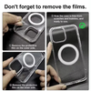 Trending Clear Magnetic Case for IPhone 17 Pro Max Slim 1.5mm Acrylic Shockproof Anti Yellowing Crystal Protective Cover