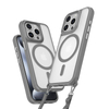 Four Corners Anti-fall Shockproof TPU+PC Magnetic Phone Case Lanyard Hole for 16 Pro Max/15 Pro/14/13/12/11 Luxury Design