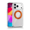 Premium Drop-Proof Transparent Phone Case with 2.5mm Acrylic 360°Magnetic Stand for iPhone 17/16/15/14/13 Pro Max