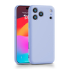 Wholesale Customizable Minimalist TPU Phone Case for for 13-17 Pro Max Solid Liquid Colors Shockproof Silicone Film