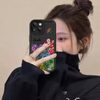 Wholesale Customizable TPU Phone Case for iPhone 13 14 15 16 17 Pro Max Colorful Floral Pattern Mobile Phone Cases