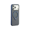 High Quality Magnetic Soft Touch Phone Case with Stand Shockproof Slim TPU PC Cover for iPhone 17 16 15 Pro Max Wholesale