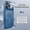 For IPhone New Design AG Matte Glass Back Panel Magnetic Case for IPhone 17 16 15 14 Pro Max Lens Film Protective Cover