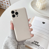 Glossy Finish Shockproof TPU Protector Cover Case for 11/12/13/14/15/16 Pro MAX 9 Colors Pure Color Design