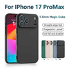 Shockproof Full Cover Protection TPU Strange Flange Frosted Phone Case for 17 Pro Max 16 15 14 12 Pro Max 10 Colors