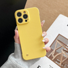 Ultra-Thin PC Hard Case for iPhone 15 16 Pro Max Frameless Bare-Metal Feel Colorful Durable Phone Case