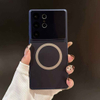AG Glass Magnetic Frosted PC Material Minimalist Pure Color Phone Case for 17 for 17 & for SAM 26