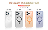 Niche Textured Premium Magnetic Minimalist Design 4 Colors Mobile PC Phone Case Wireless Charging for 17/16/15/14 Pro Max