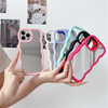 Ins Style Full Coverage Mirror Phone Cover Cute Girls Fashion Back Case for iPhone for Samsung Mobile Phones