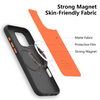For iPhone 12 13 14 15 16 Plus Pro Max Case Magnetic Lychee Skin Texture PU Leather Premium Shockproof Flexible Phone Cover