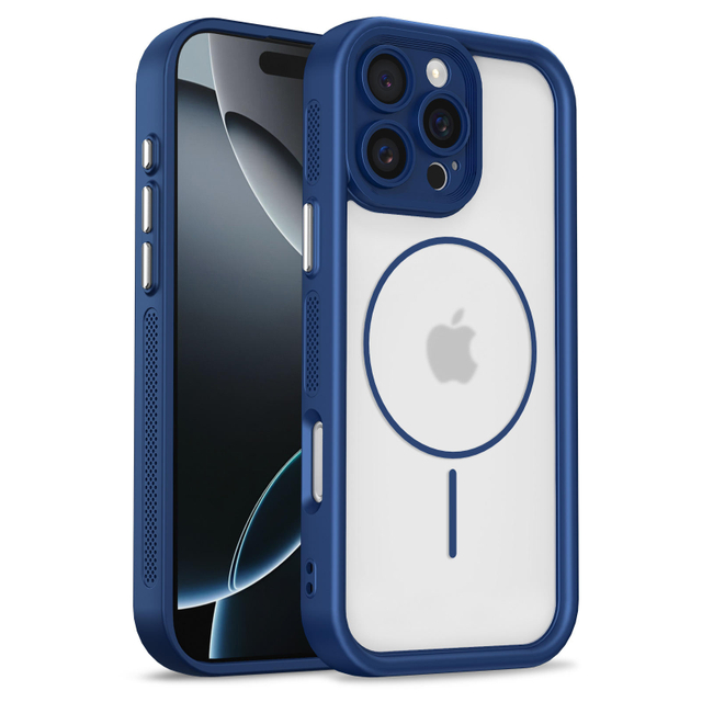 2026 New Arrival Magnetic TPU Phone Case Shockproof Hard Matte Phone Cover for iPhone 17promax 16 15 14 13 Pro Max