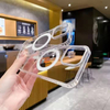 Magnetic Wireless Charging Slim Phone Case for iPhone 13 14 15 16 Pro Max Transparent TPU Simple Design Not Yellowing