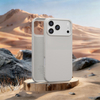 Premium Minimalist Dot Pattern with Fabric Shockproof TPU Phone Case for iPhone 15 16 17 Pro Max