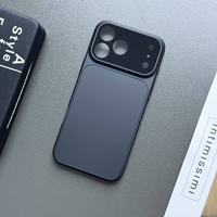 New Arrival Corning Acrylic Magnetic Phone Case for 17 16 15 14 Pro Max-1600Gs Drop Protection & Nano Titanium Coating