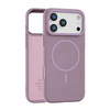 Texture Magnetic Wireless Charging TPU+Leather Litchi Design Shockproof Anti-Fall Phone Case for 16 Pro Max 17 Pro Max 17