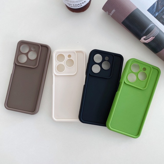 Premium Soft TPU Custom Logo Mobile Phone Cover for iPhone Infinix Multi-Color Options Available Quality Phone Case