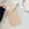 Minimalist Transparent Icy Shell PC Hard Case for iPhone 15 16 17 Pro Max Classic Phone Case