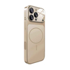 Magnetic AG Frosted Glass Back Cover Lens Film for iPhone 17 for iPhone 15 16 17 Pro Max Air Cases PC Mobile Phone Case